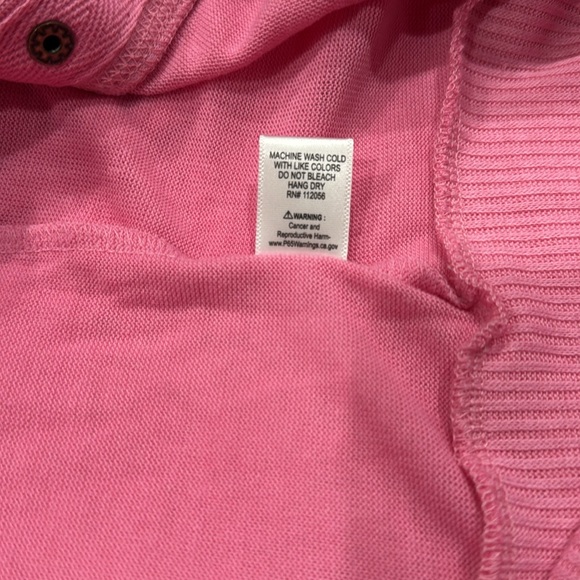 Pink Button-Up Cardigan - Picture 5 of 7